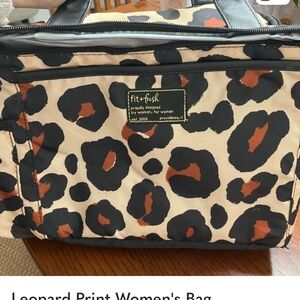 Leopard Print Women's Bag
